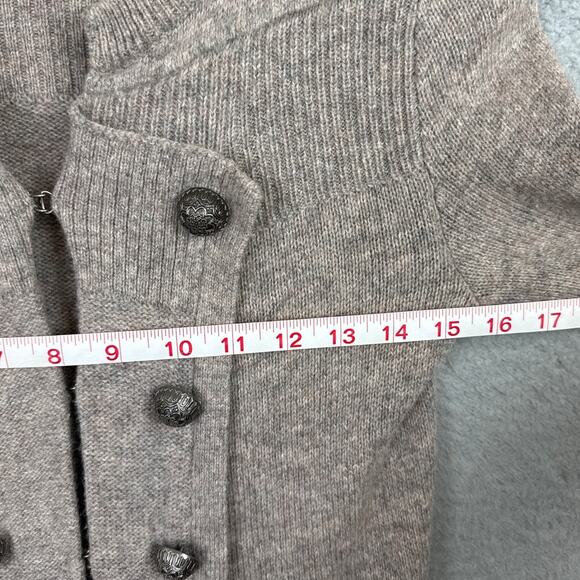 Free People Military Moments Wool Cardigan Sweater Boho Sweaters Size XS - Picture 4 of 9
